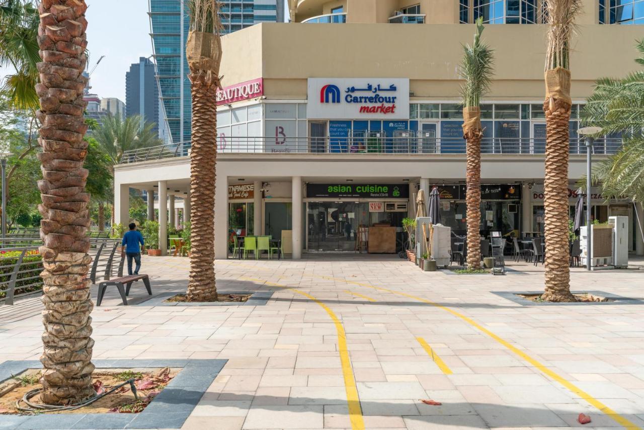 Modern 1Br Apartment In Jlt Next To Metro With City Views Dubai Bagian luar foto